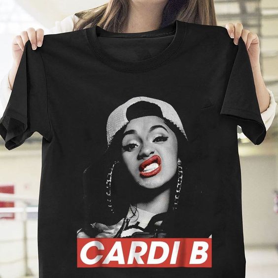 Cardi B Rapper t shirt