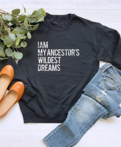 I Am My Ancestors Wildest Dreams sweatshirt