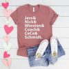 Jess Nick Winston Coach Cece Schmidt t shirt