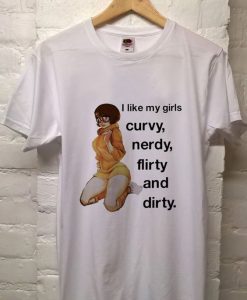 Nerdy Dirty Inked And Curvy Velma t shirt