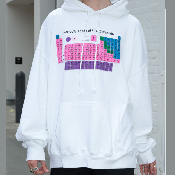 Periodic Table Of Elements hoodie