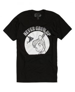 Peter Pan Never Grow Up t shirt