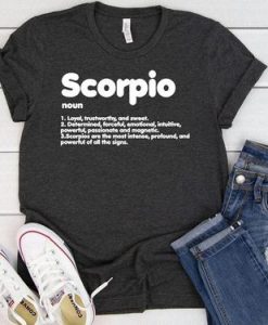 Scorpios Zodiac Sign t shirt