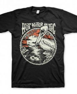 hot water music Pilican t shirt