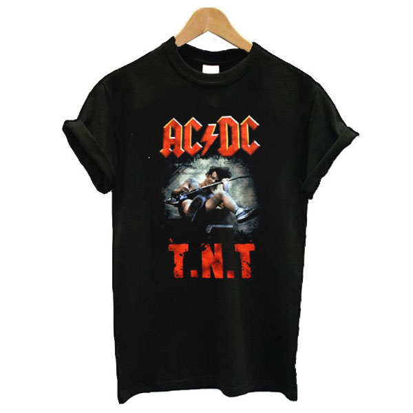 AC-DC TNT Heavy Metal Rock & Roll Music t shirt
