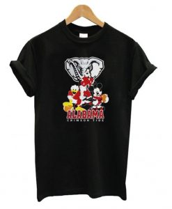 Alabama Crimson Tide Disney t shirt