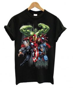 Avengers Hulk Thor Iron Man & Captain America t shirt