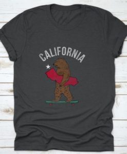 California Bear Skateboard t shirt