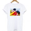 Comic Strip Kiss White t shirt