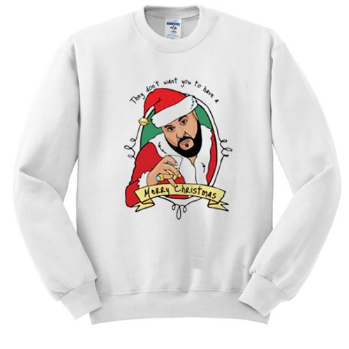 DJ Khaled Christmas sweatshirt