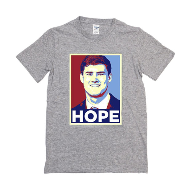 Daniel Jones Hope New York Football Draft Pick 2019 Fan t shirt