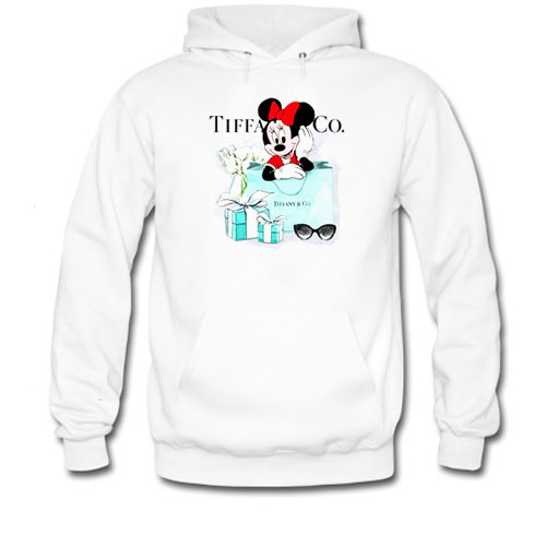 Disney Minnie Mouse Tiffany & CO hoodie