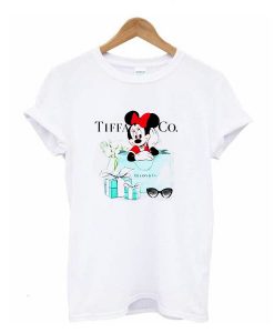 Disney Minnie Mouse Tiffany & CO t shirt