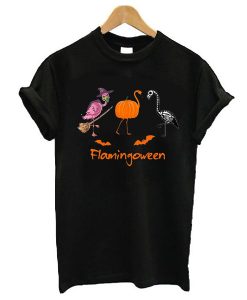 Flamingo Halloween Flamingoween t shirt