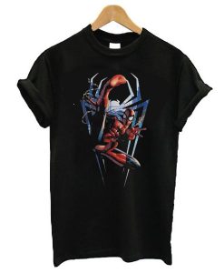 Flying Kick Spiderman Trending t shirt