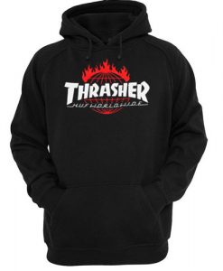 Huf X Thrasher hoodie