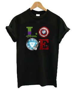 Love Avenger Heroes t shirt