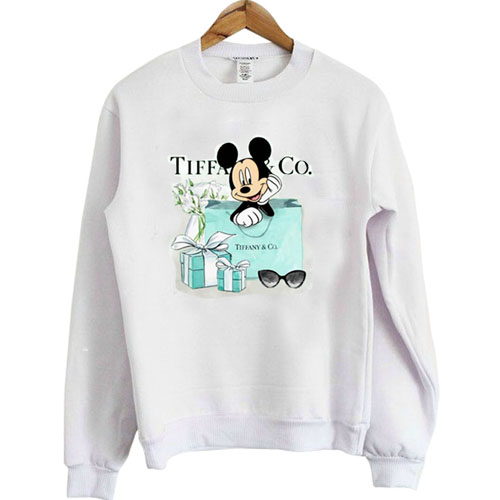 Mickey Mouse Tiffany & CO sweatshirt