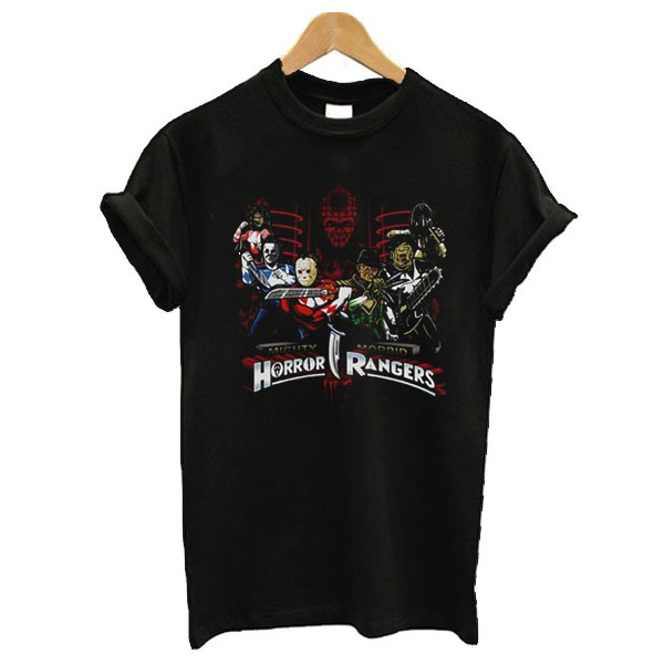 Mighty Morbid Horror Rangers t shirt