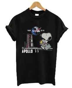 Nasa 1969 2019 Apollo 11 Astronaut Snoopy t shirt