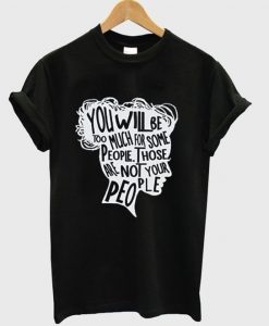 Not Your People Toddler youth Unisex Black Classic Fit Tee t shirt