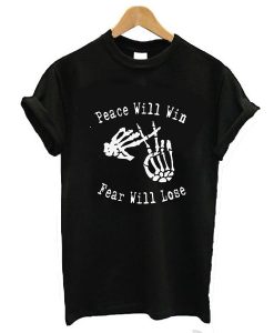 Peace Will Win & Fear Will Lose car radio twenty one pilots t shirt