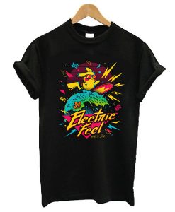 Pikachu Electric Feel t shirt