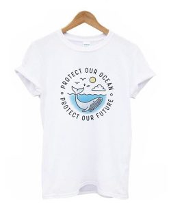 Protect Our Ocean Protect Our Future Colored Version t shirt