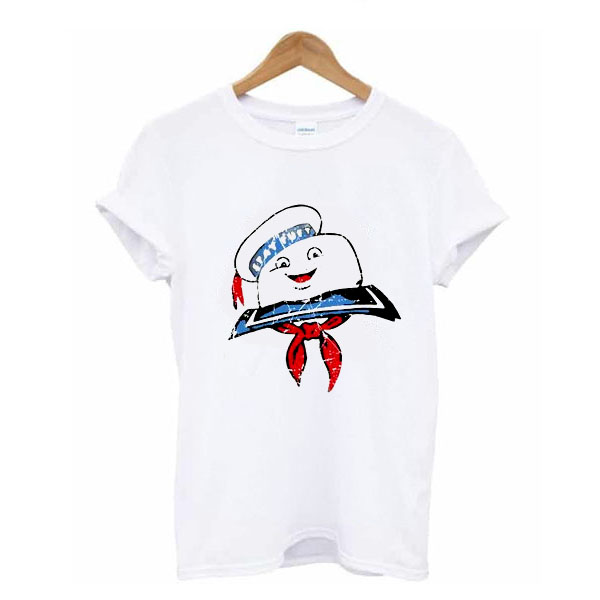 Retro Cult Classic Movie Ghostbusters Stay Puft Marsh-mellow Man Movie Fan t shirt