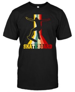 Retro Skateboard t shirt