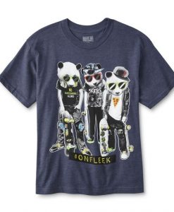 Skateboard Panda t shirt