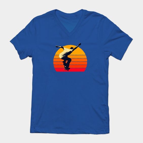 Skateboard Sunrise t shirt