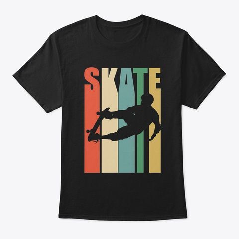 Skateboarder Retro Vintage Tee t shirt