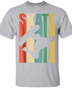 Skateboarder Retro Vintage t shirt