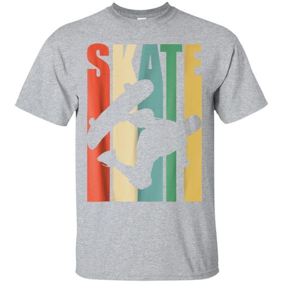 Skateboarder Retro Vintage t shirt