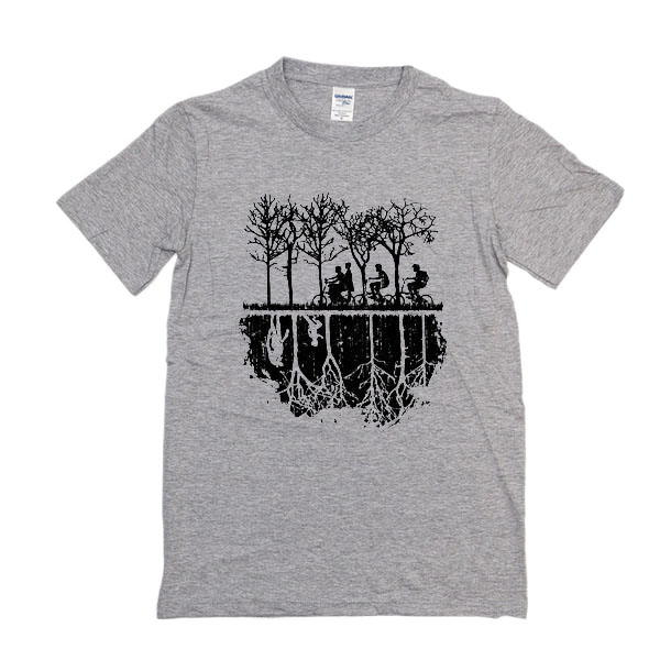 Stranger Things Silhouette Chase t shirt