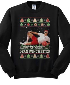 Supernatural Dean Winchester Christmas sweatshirt