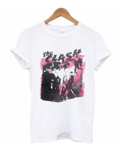 The Clash Retro Punk Rock t shirt