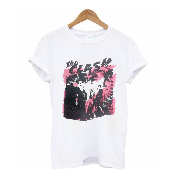 The Clash Retro Punk Rock t shirt