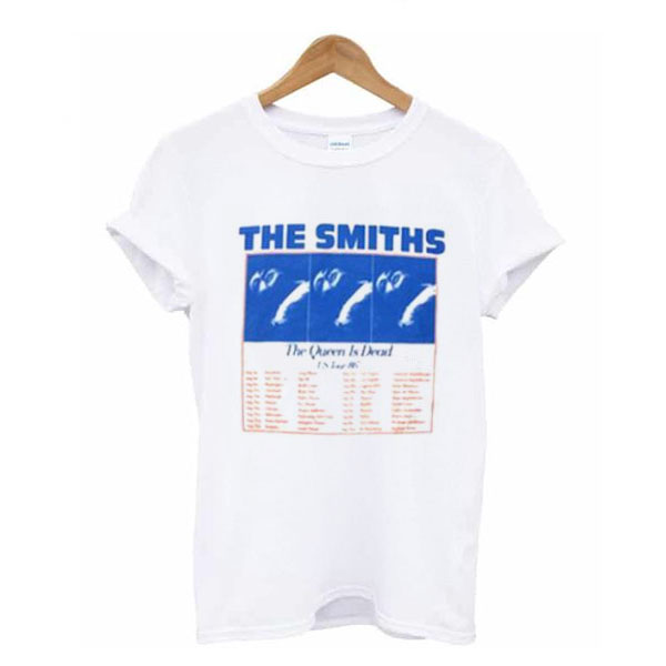 The Smiths The Queen Is Dead US Tour 86 t shirt