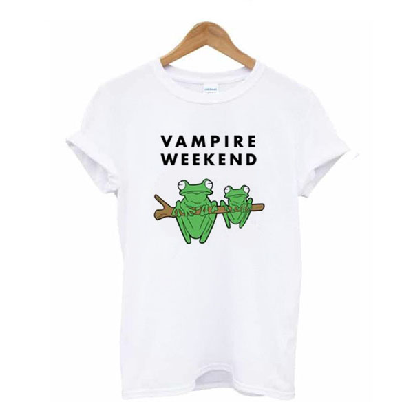Vampire Weekend Frog t shirt