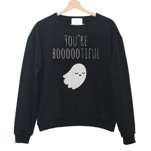 You’re Booootiful Ghost Women’s Halloween sweatshirt