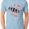 flipped skateboard and rad rockets Unisex t shirt