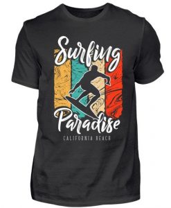 surfing paradise t shirt