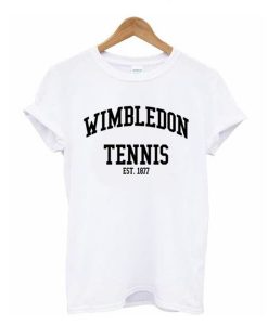 wimbledon tennis est 1877 t shirt