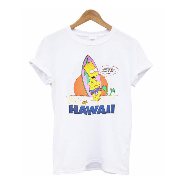 Bart Simpson Hawaii t shirt