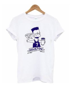 Bart Simpson Houston t shirt