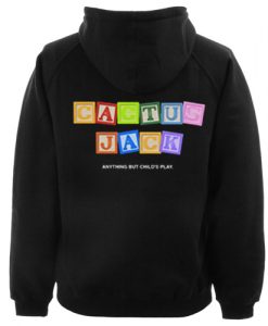 Cactus Jack Child's Play hoodie back