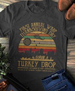 First Annual WKRP FunnyThanksgiving t shirt