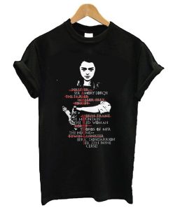 Game OF Thrones Arya Stark Kill List t shirt